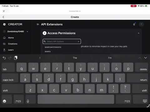 How to make an API key for your Roblox studio light game ￼[guaranteed to work]￼