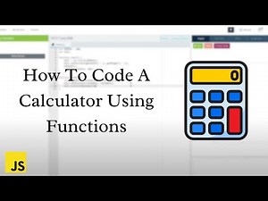 How to Make A Calculator Using Functions | CodeHS JavaScript Tutorial