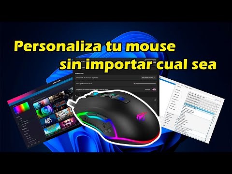 🫨 Software para cualquier mouse 👍 🥳 tutorial de uso y personalización