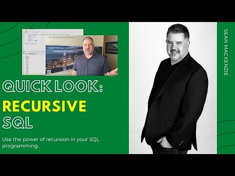 Recursive SQL - Simplify Your Queries Using Recursion