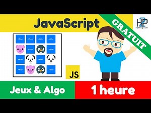 Cas pratique JavaScript COMPLET - jeu de mémoire - Etape 1