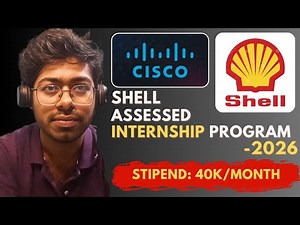 Shell Assessed Internship Program - 2026 | Free Resources | Complete Guide | Software Engineer