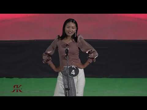 Rengkai Nunghak Pawl Miss Jubilee 1st || Costume Round