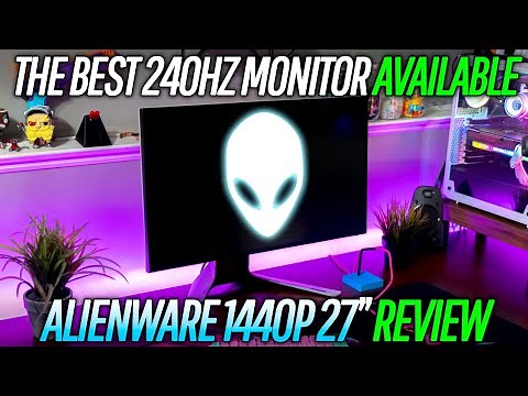 Alienware 27" 1440p 240hz Monitor Review! PREMIUM 240Hz Experience(AW2721D Review in 4K60)