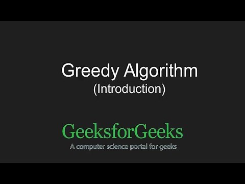 Introduction to Greedy Algorithms | GeeksforGeeks