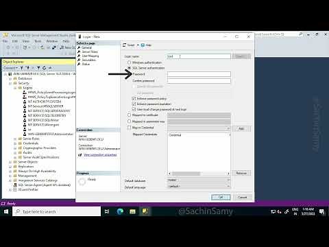 Create SQL User in SQL Server 2022 Database using SSMS