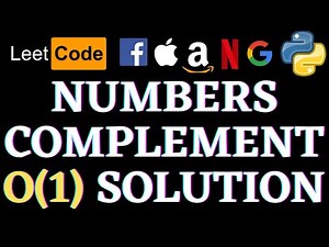 Number Complement | Leetcode Python Solution | Python