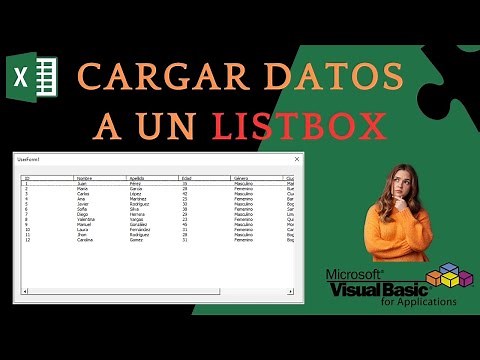 🟢 #8 Cómo importar datos de Excel a un LISTBOX en un formulario | Curso de VBA
