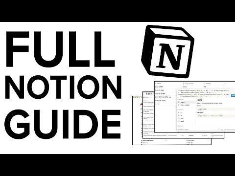 Notion App: Full Notion Tutorial for Beginners! [Everything You'll Need to Know!] 🚀