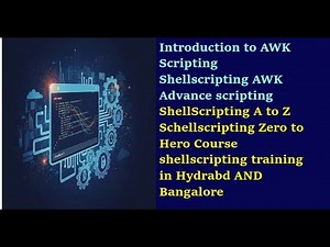 Introduction to AWK |Advance Shell Scripting in India and Canda |