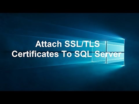 How to Configure SSL/TLS certificates for SQL Server: "Secure Your Data with Encryption"