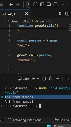 Call vs Apply vs Bind in JavaScript Explained in 60 Seconds 🔥