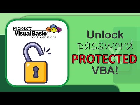 Remove VBA Password | How to unlock Protected Excel VBA Project and Macro codes without password