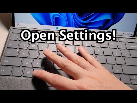 How to Open the Windows 10 Settings App