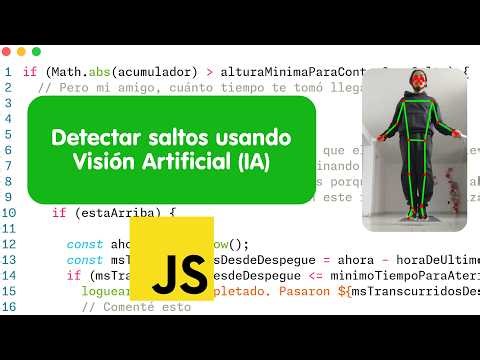 Detectar saltos de cuerda usando JavaScript, IA y cámara
