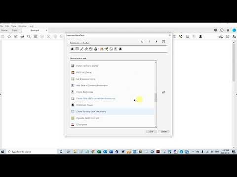 Customize Quick Tools in Acrobat Pro DC