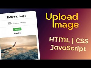 Mastering Image Upload: HTML, CSS, and JS Tutorial