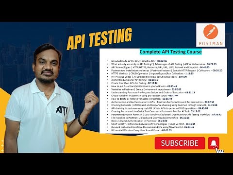 API Testing full course | Postman API testing tutorial