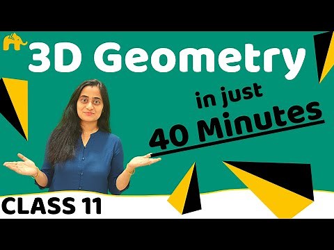 3d Geometry Class 11| CBSE Maths 3 Dimensional Geometry
