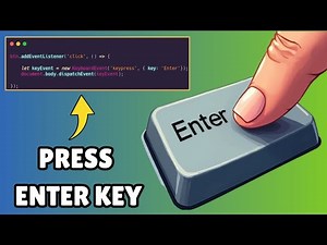 How to Press Enter Key Programmatically in Javascript