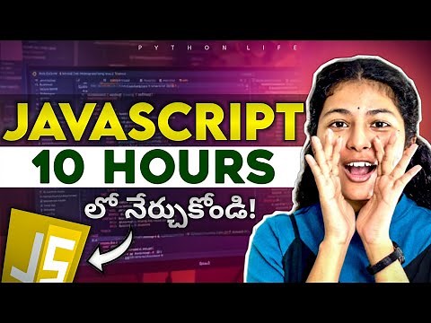 Javascript Full Course in Telugu | Javascript Course in Telugu | Javascript in 10 Hours | Js Telugu