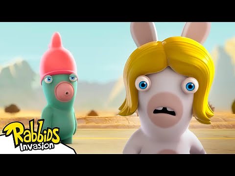 Alien Rabbid 👽😱 | RABBIDS INVASION 🐰 | Cartoon for Kids