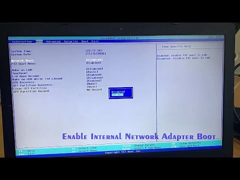 How To Enable WiFi Network Adapter from BIOS Settings | Fix Missing Network Adapters in Windows 10