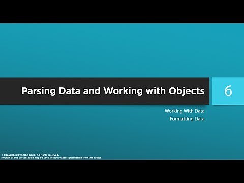 PowerShell Master Class - Data and Objects