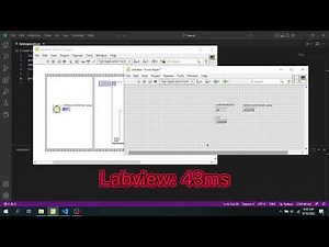 Labview vs Python speed