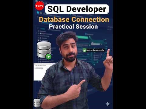 🔴 LIVE: How to Connect SQL Developer to Oracle Database