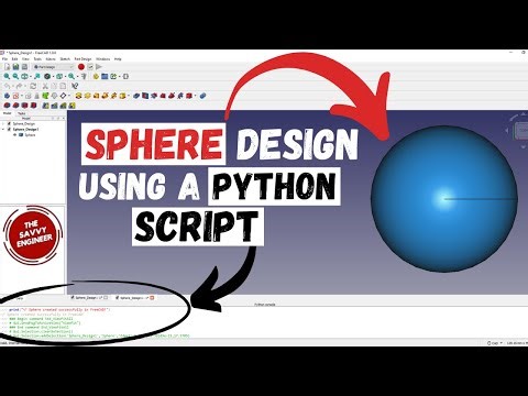 How to Design a Sphere in FreeCAD using Python Script