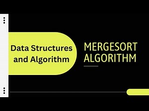 Merge sort algorithm