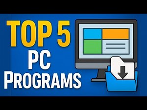 Top 5 Must-Have PC Programs You NEED in 2025