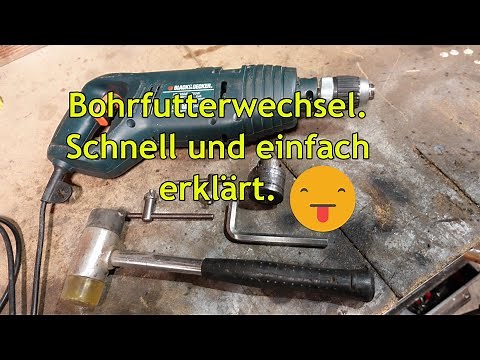 Bohrfutterwechsel einfach erklärt. Erfahre vom Geheimnis zum erfolgreichen Bohrfutterwechsel.