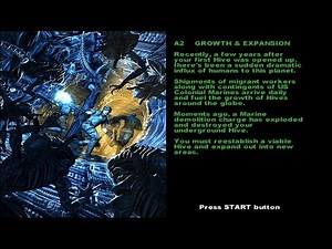 Aliens vs Predator Extinction - Walkthrough - Alien Campaign - Mission 2 - Hard - PC Emulator