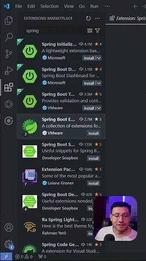 How to program in JAVA using Visual Code? #springboot #java #programming