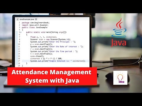 Attendance Management System with Java | Java Projects