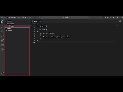How to Fix Missing Folder Tree in VS Code