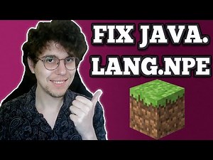 How To Fix Minecraft Java.Lang.NullPointerException
