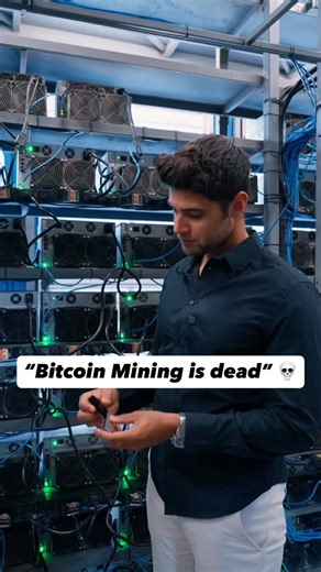 Everyone says “Bitcoin mining is dead.” But that’s only true if you’re still thinking like it’s 2017. Just like Darwin’s theory of evolution, those who adapt survive. You can’t mine Bitcoin at home anymore. Electricity is too expensive. The competition is too high. The ones who win now? They mine collectively in places with cheap, green energy. That’s why we built large-scale farms powered by hydro energy, over 80,000 machines running 24/7 on 100% renewable power. Bitcoin mining isn’t dead. It j