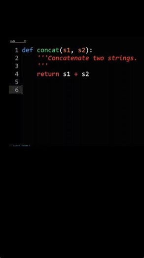 What Should The First Line Of A Docstring Look Like In Python