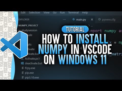 How To Install NumPy in Visual Studio Code (Windows 11)