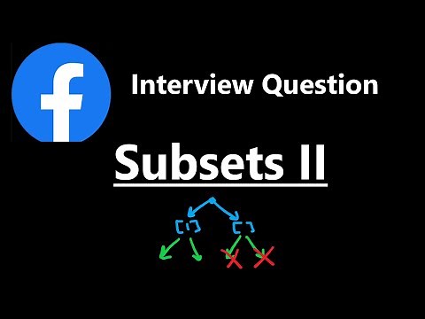 Subsets II - Backtracking - Leetcode 90 - Python