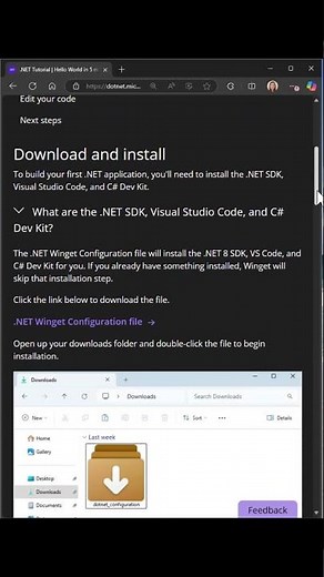 C# Hello World tutorial