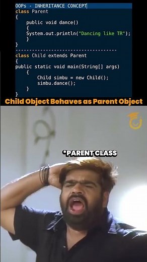 Inheritance in OOP Explained Simply | Java Inheritance Concept with Fun Example #payilagam
