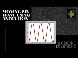 How to code for moving sin wave using matplotlib in python? #python_seeker #python #matplotlib
