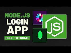 Node.js Register and Login Tutorial | Work with MongoDB, JWT and Node