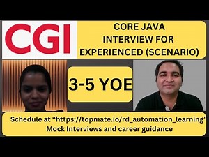 CGI Java Interview Questions | Core Java Interview Questions