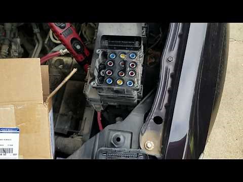 Dodge / Chrysler ABS module replacement ESP BAS fix