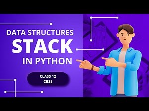 CBSE CLASS 12 Computer Science | Data Structures Stack Implementation in Python | Tamil